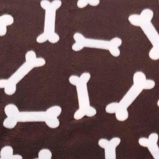 Teppich Aus Wollknochen von Flamingo in Braun – Produktfoto 4 von 5