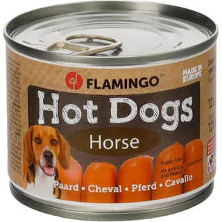 Mini-würstchen Mit Pferd Hundesnack 120g 12 Stücke by Flamingo – product photo 1 of 2