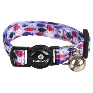 Minou - Halsband Katten - Kittenhalsband Minou 15/22cm 10mm Assortiment - 1st - 128400 - 1st de Flamingo en Multicolore – photo produit 6 sur 6