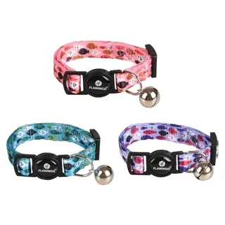 Minou - Halsband Katten - Kittenhalsband Minou 15/22cm 10mm Assortiment - 1st - 128400 - 1st de Flamingo en Multicolore – photo produit 2 sur 6