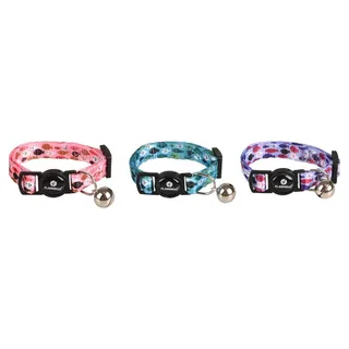 Minou - Halsband Katten - Kittenhalsband Minou 15/22cm 10mm Assortiment - 1st - 128400 - 1st de Flamingo en Multicolore – photo produit 3 sur 6