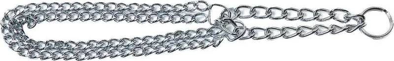 Mio - Anti-trek Halsband Honden - Anti-trek Halsband Mio 2 Rijen M 38-50cm 2mm - 1st - 126370 - 1st fra Flamingo i Sølv – produktbillede