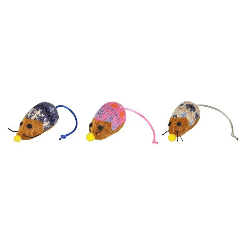 Jouet Pour Chat Mohaire Assorti de Flamingo – photo produit 1 sur 5