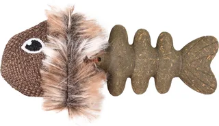 Natura Delight - Speelgoed Katten - Ps Natura Delight Catnip Vis Mix 9cm - 1st - 130380 - 1st von Flamingo in Braun – Produktfoto 1 von 3