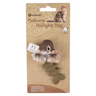 Natura Delight - Speelgoed Katten - Ps Natura Delight Catnip Vis Mix 9cm - 1st - 130380 - 1st von Flamingo in Braun – Produktfoto 2 von 3