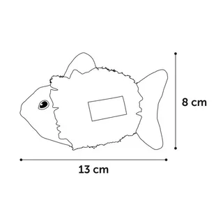 Jouet Pour Chat Natural Delight Mix Fish de Flamingo en Multicolore – photo produit 3 sur 3
