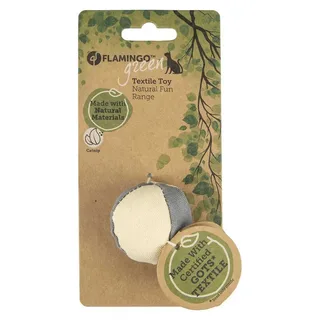 Jouet Pour Chat Natural Fun Ball de Flamingo en Multicolore – photo produit 2 sur 3
