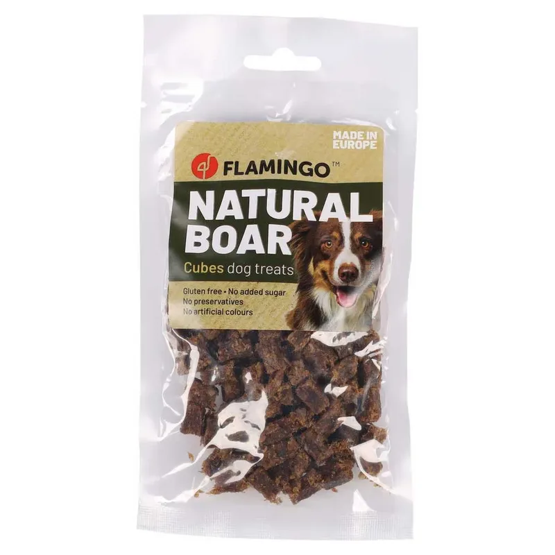 Nature - Snack Honden - Nature Snack Everzwijn Blokjes 80g - 1st - 139168 - 1st von Flamingo – Produktfoto 2 von 2