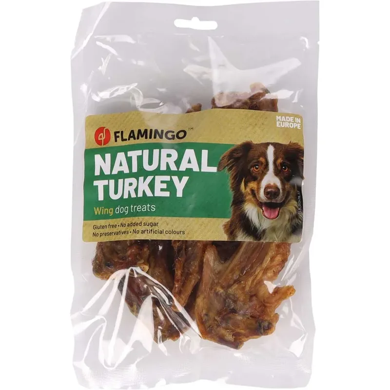 Nature - Snack Honden - Nature Snack Kalkoenvleugels 200gr - 1st - 138663 - 1st von Flamingo – Produktfoto 2 von 2