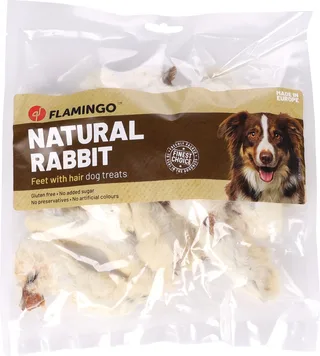 Nature - Snack Honden - Nature Snack Konijnenpoten Haar 200gr - 1st - 138654 - 1st by Flamingo – product photo 1 of 2