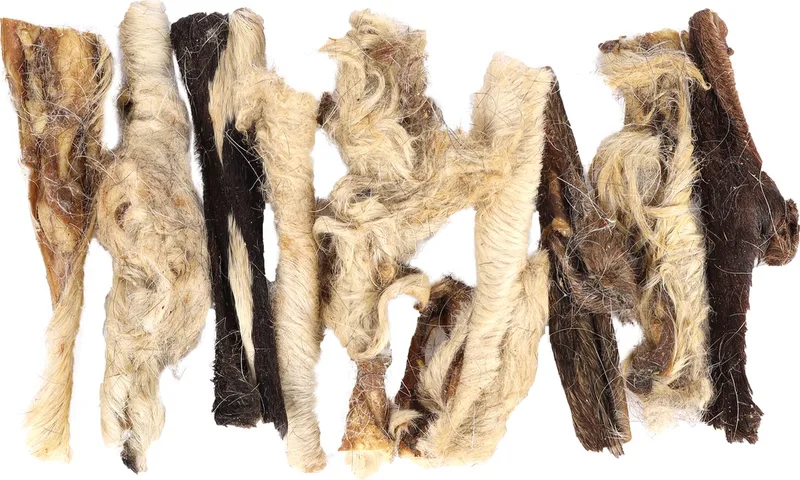 Nature - Snack Honden - Nature Snack Schaapshoofdhuid Met Haar 200gr - 1st - 132463 - 1st by Flamingo – product photo