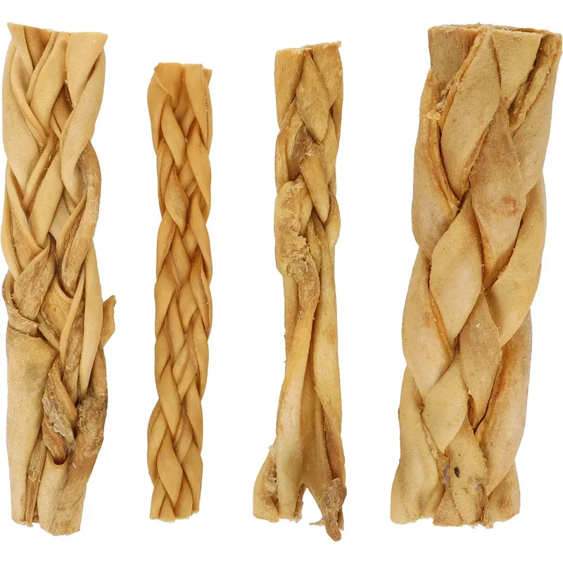 Natuurlijke Hondensnack Van Brede Schapenhuid 100g de Flamingo – photo produit