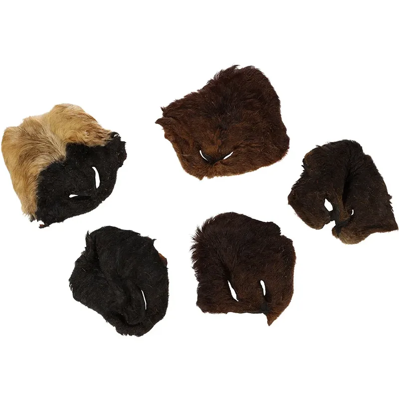Natuurlijke Schapenneus Met Haar Hondensnack 150g by Flamingo – product photo