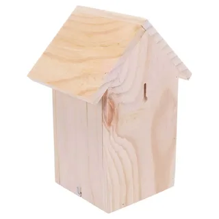 Nestkastje Bozo Hout – FSC-gecertificeerd Dennenhout, Weerbestendig, Mooi Design voor in uw Tuin de Flamingo en Naturel5 – photo produit 2 sur 3