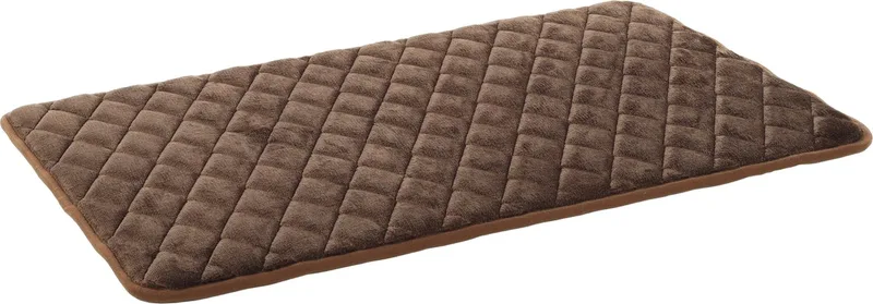Orthopedische hondenkussen – Orthopedisch benchkussen – Extra luxe hondenkussen 85,5 x 51 cm – Pure luxe met memory foam – Flamingo Kussen Weimar Rechthoekig M by Flamingo in Brown – product photo