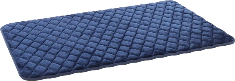 Orthopedische hondenkussen – Orthopedisch benchkussen – Extra luxe hondenkussen 100,5 x 63 cm – Pure luxe met memory foam – Flamingo Kussen Weimar Rechthoekig L by Flamingo in Blue – product photo