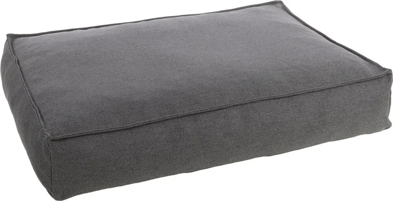 Orthopedische hondenkussen – Premium Line – Pure luxe hondenkussen 80 x 60 x 18 cm – Extra memory foam voor maximaal comfort – Flamingo Baldar Hondenkussen by Flamingo in Dark grey – product photo