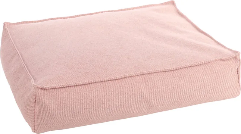 Orthopedische hondenkussen – Premium Line – Pure luxe hondenkussen 80 x 60 x 18 cm – Extra memory foam voor maximaal comfort – Flamingo Baldar Hondenkussen de Flamingo en Rose – photo produit