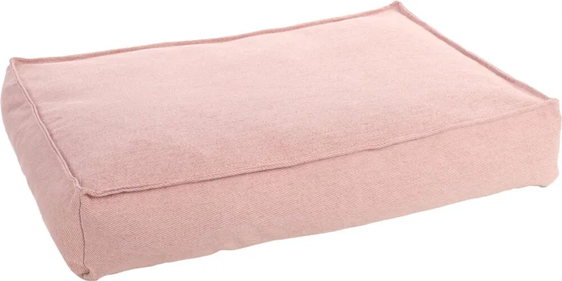 Orthopedische hondenkussen – Premium Line – Pure luxe hondenkussen 100 x 70 x 18 cm – Extra memory foam voor maximaal comfort – Flamingo Baldar Hondenkussen de Flamingo en Rose – photo produit