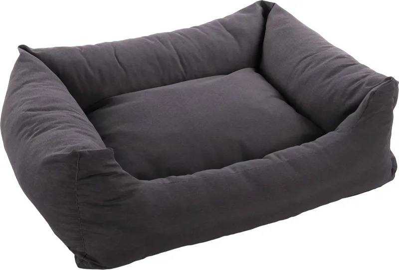Panama - Mand Honden - Mand Panama Rechthoekig+rits Donkergrijs 100x80x30cm - 1st - 135541 - 1st by Flamingo in Grey – product photo