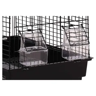 Parkietenkooi bali 42x30x58cm by Flamingo in Black – product photo 3 of 4