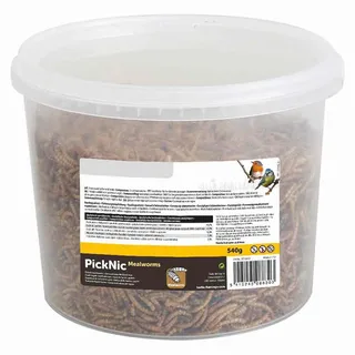 Picknic Mealworms Vogelvoer 540g de Flamingo – photo produit 2 sur 2