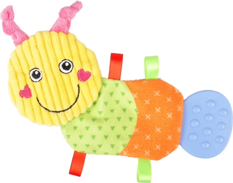 Pippo Rups - Hondenspeelgoed - 14 cm fra Flamingo i Gul – produktbillede