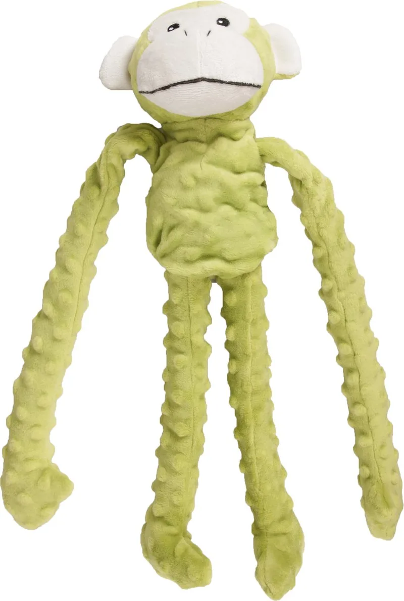 Pluche Aap Groen - Hondenspeelgoed - 40 cm - Groen by Flamingo in Green – product photo