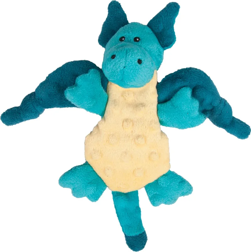 Pluche Draak - Hondenspeelgoed - 25 cm - Blauw by Flamingo in Green – product photo 1 of 3