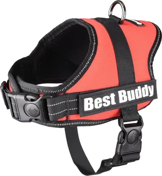 Pluto Liberty - Harnas Honden - Harnas Best Buddy Pluto Xs 40-55cm 25mm - 1st - 122487 - 1st von Flamingo in Rot – Produktfoto 1 von 3