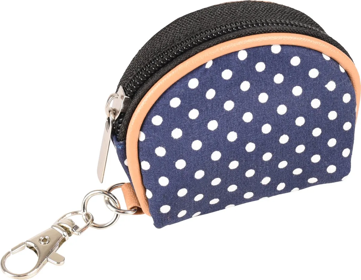 Poepzakhouder Dot Conni - 8 x 3 x 7.5 cm van Flamingo in Blauw – productfoto