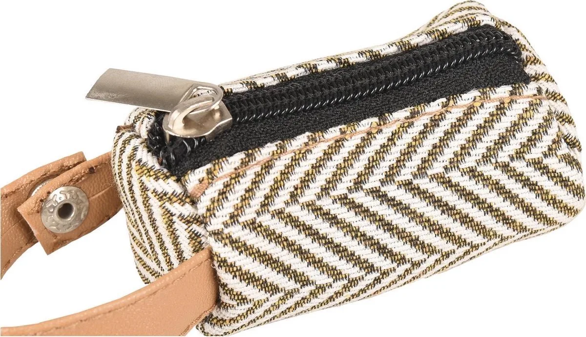 Poepzakhouder Twil Riri - 12.5 x 4.5 x 4.5 cm von Flamingo in Beige – Produktfoto