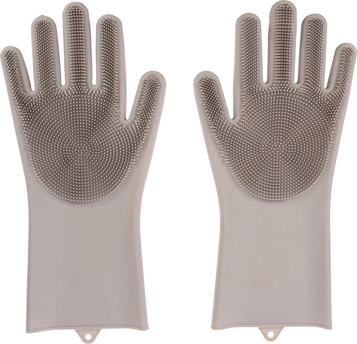 Propo - Washandschoen Honden - Washandschoenen Propo - 1 set de Flamingo en Gris – photo produit
