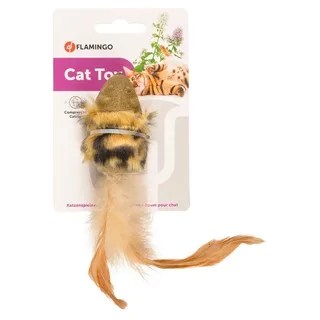 Ps Penken Compressed Catnip Muis de Flamingo en Natuurlijk – photo produit 2 sur 2