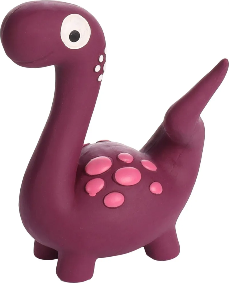 Jouet Pour Chien Puga Latex Dino de Flamingo en Violet – photo produit