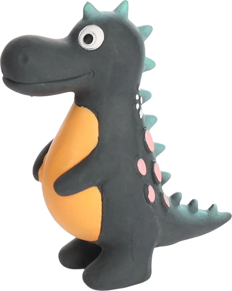Jouet Pour Chien Puga Latex Dino de Flamingo en Noir – photo produit