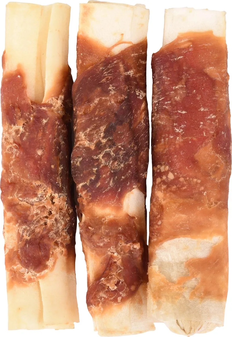 R'hide - Snack Honden - R'hide Duck Wrapped Ribs 12cm 3st 90gr - 3st - 129232 - 3st de Flamingo – photo produit