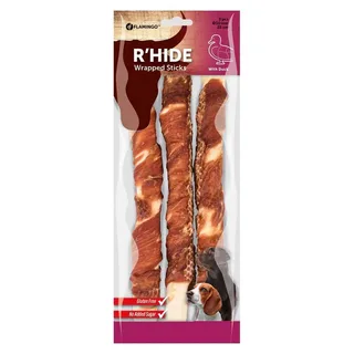 R'hide - Snack Honden - R'hide Staaf Met Eend 30mm 25cm 3st 240g - 3st - 129126 - 3st von Flamingo – Produktfoto 2 von 2