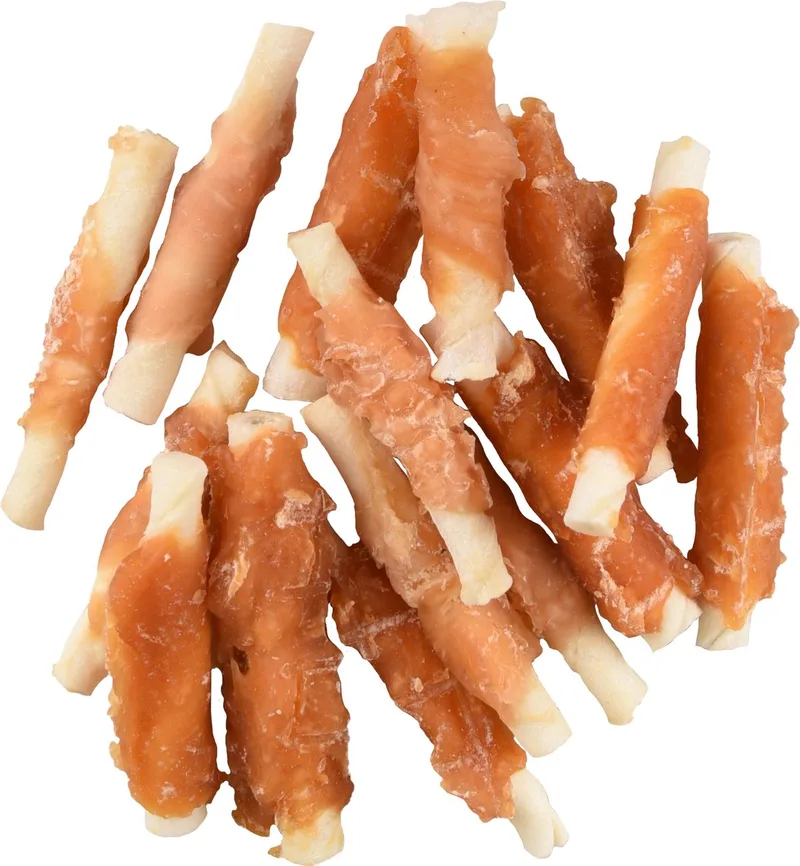 Friandises Pour Chien R´hide Au Poulet Enroulé Autour D´un Bâtonnet 100g de Flamingo – photo produit