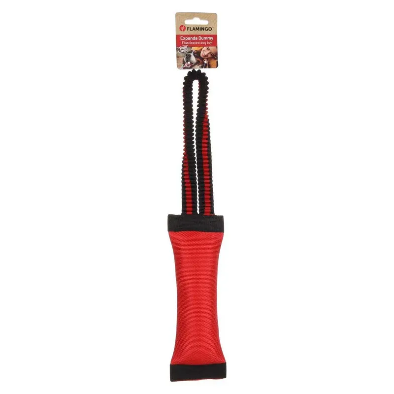 Rekty - Speelgoed Honden - Hs Rekty Dummy + Bungee L 52x8,5x5,5cm - 1st - 137649 - 1st by Flamingo in Red – product photo 3 of 4