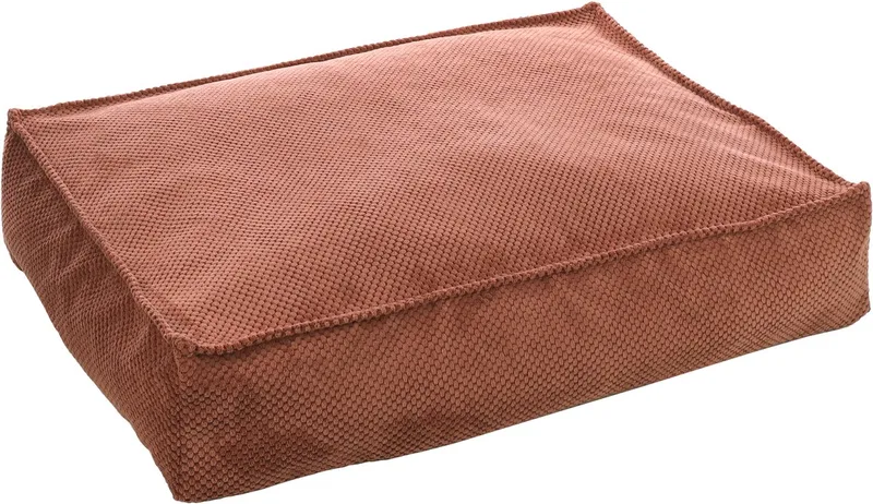 Reno - Kussen Honden - Kussen Reno Rechthoekig+rits+rand Zalmroze 80x60x16cm - 1st - 138687 - 1st de Flamingo en Rose – photo produit