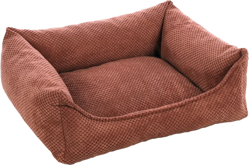 Reno - Mand Honden - Mand Reno Rechthoekig+rits Zalmroze 65x50x20cm - 1st - 138681 - 1st de Flamingo en Rose – photo produit