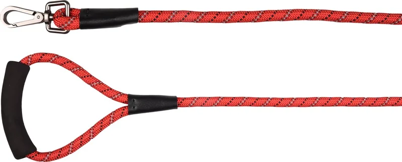 Rimo - Looplijn Honden - Looplijn Rimo 100cm 12mm - 1st - 120134 - 1st by Flamingo in Red – product photo