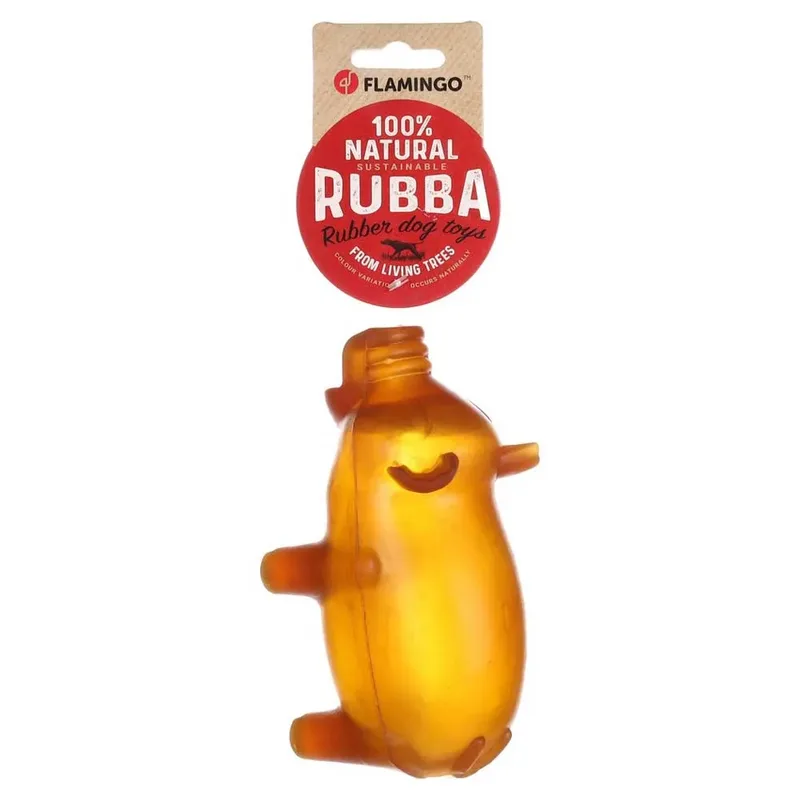 Rubba Pig Hondenspeeltje by Flamingo – product photo 2 of 3