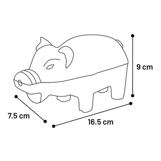 Rubba Pig Hondenspeeltje by Flamingo – product photo 3 of 3