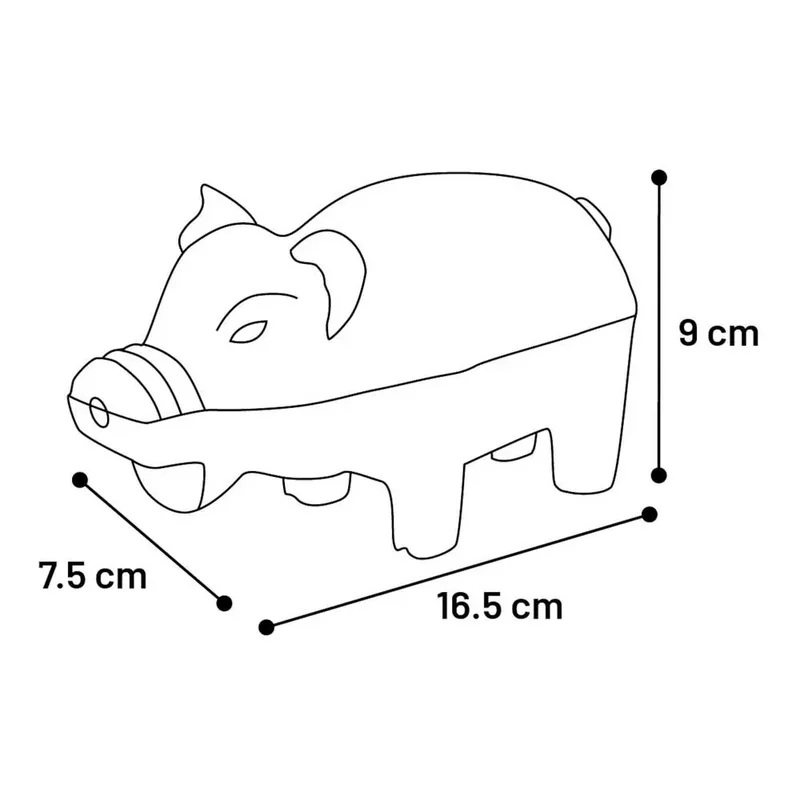 Rubba Pig Hondenspeeltje by Flamingo – product photo 3 of 3