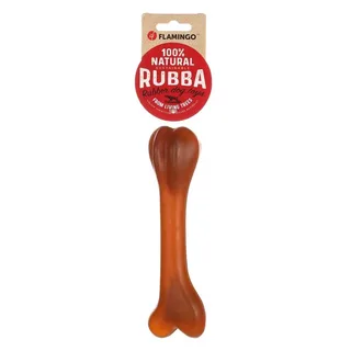 Rubba - Speelgoed Honden - Hs Rubber Rubba Been 14x5,5x3,8cm - 1st - 137992 - 1st by Flamingo in Brown – product photo 2 of 3