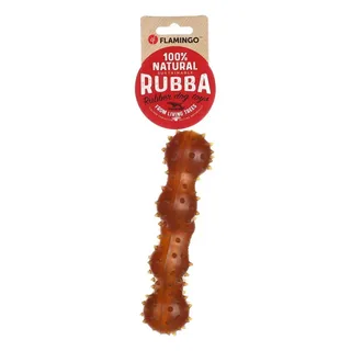 Rubba - Speelgoed Honden - Hs Rubber Rubba Slang Met Stekels 19,5x6,5x5,5cm - 1st - 138053 - 1st fra Flamingo i Brun – produktbillede 2 af 5