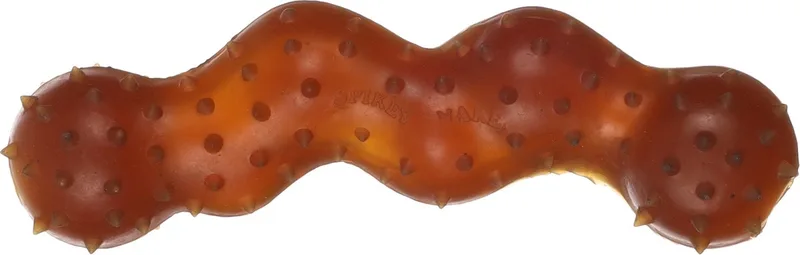 Rubba - Speelgoed Honden - Hs Rubber Rubba Slang Met Stekels 19,5x6,5x5,5cm - 1st - 138053 - 1st fra Flamingo i Brun – produktbillede 1 af 5