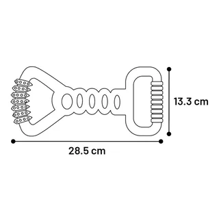 Jouet Pour Chien Rubba de Flamingo en Marron – photo produit 3 sur 3